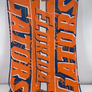 McArthur Vintage Florida Gators Beach Towel Orange Blue Graphic Collectible